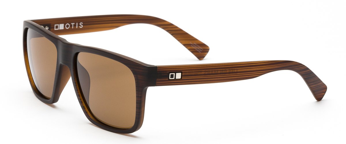 Otis Life On Mars Mineral Glass Sunglasses - Woodland Matte L.I.T Brown Polarized Sunglasses