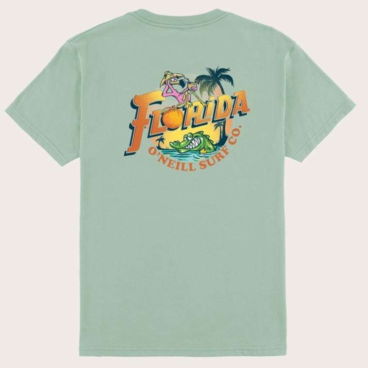 O'neill Florida Have a Drink Tee - Mist Mens T Shirt