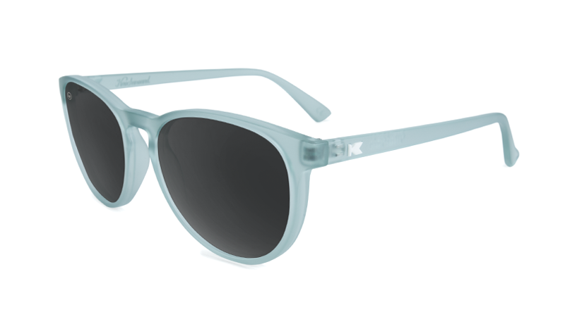 Knockaround Mai Tai Frosted Arctic Blue Smoke Polarized Sunglasses Sunglasses