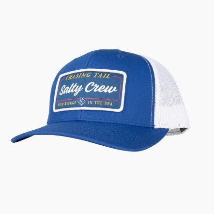 Salty Crew Marina Retro Trucker Hat - Royal White Mens Hat