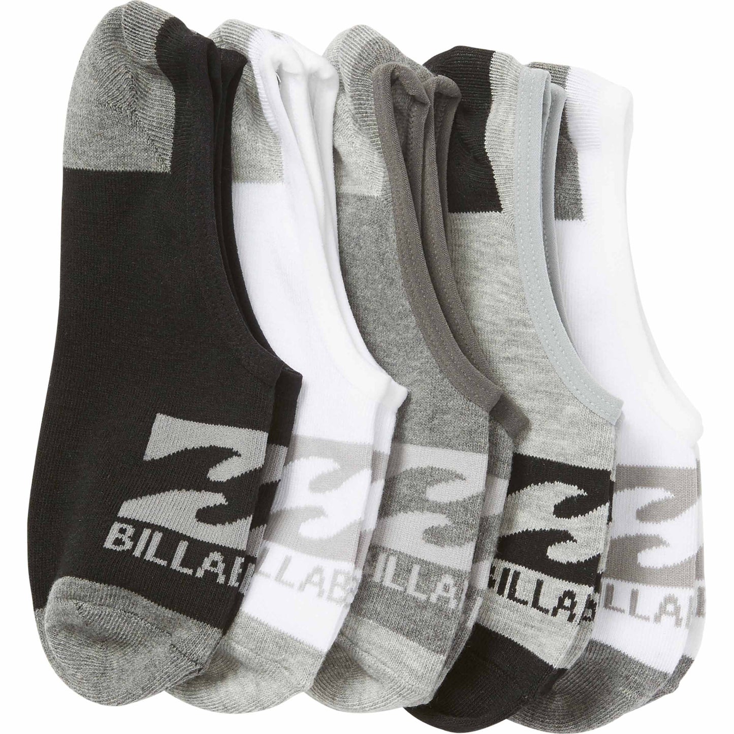 Billabong Invisible 5 Pack Socks - AST Socks