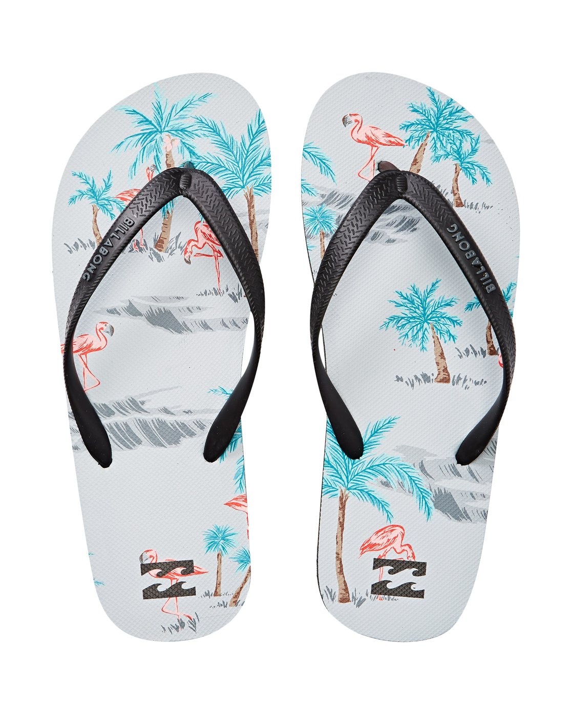 Billabong Tides Mens Sandals - Gry Flamingo Mens Footwear