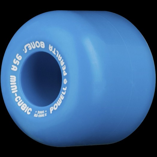Powell Peralta Mini-Cubic Skateboard Wheels 64mm 95a - Blue Skateboard Wheels