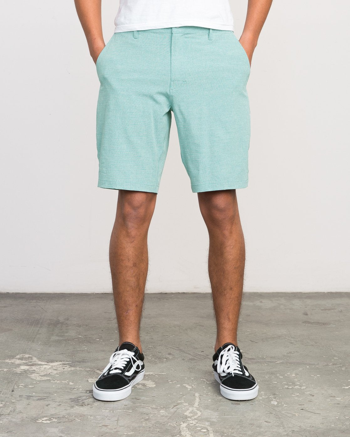 RVCA Balance Hybrid Mens Shorts - Nile Blue Mens Shorts