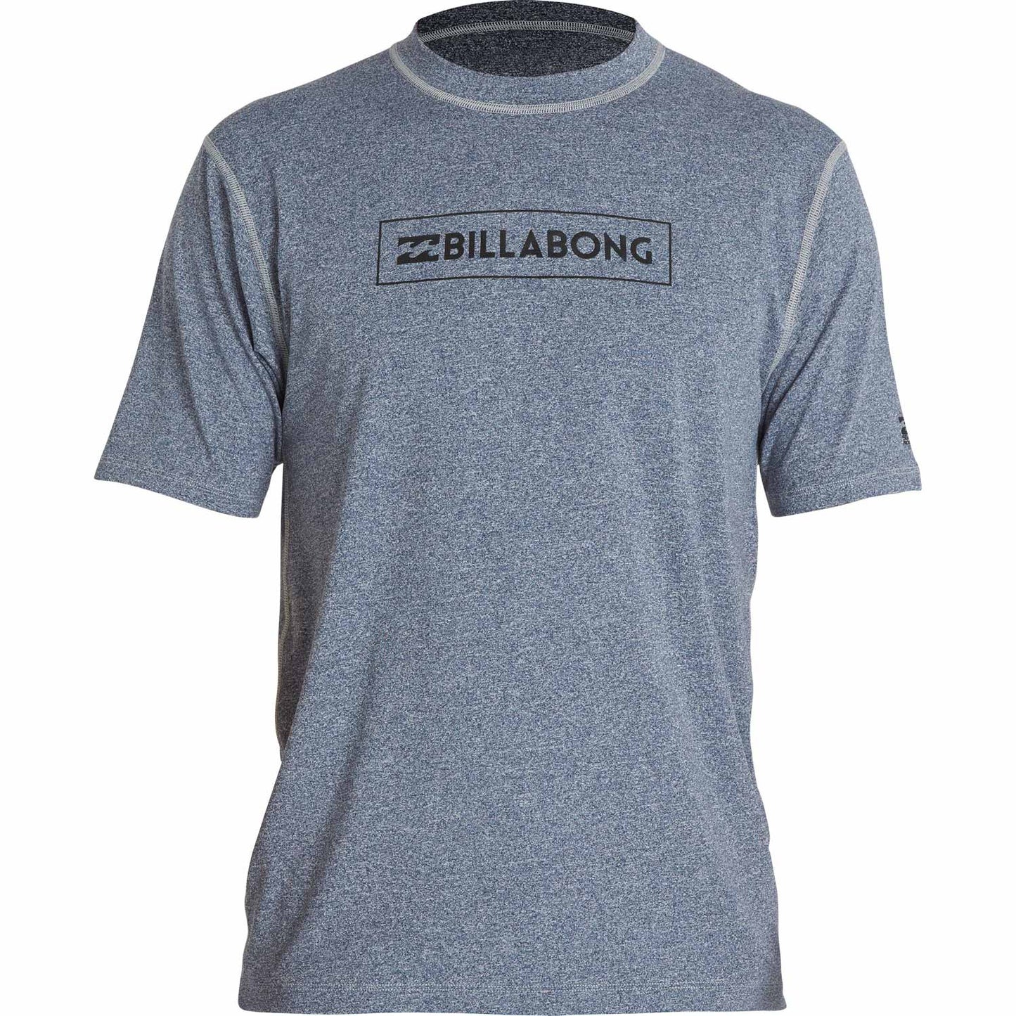 Billabong Men's All Day Unity Sunshirt / Rashguard - Blue Heather Rashguard Sun Protection
