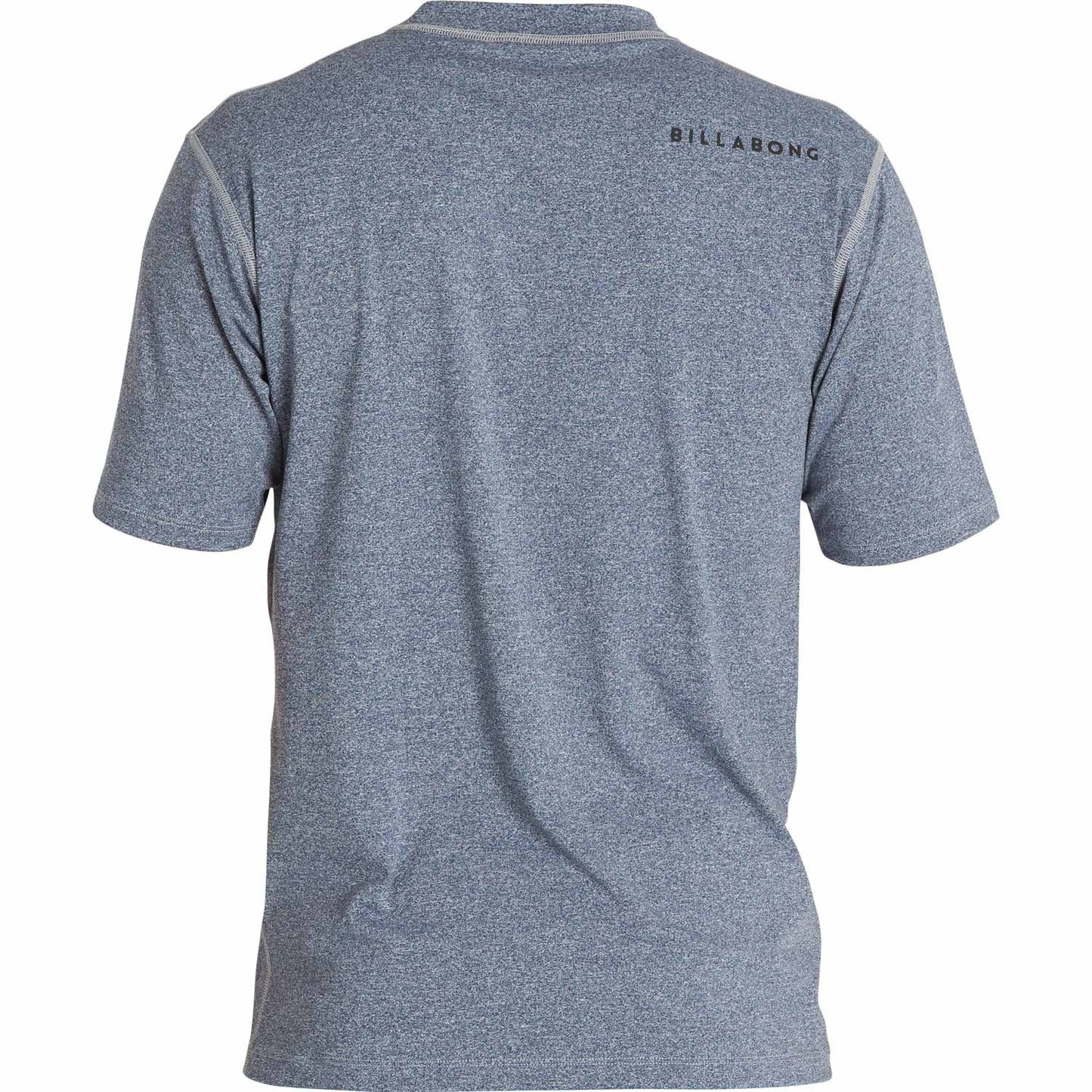 Billabong Men's All Day Unity Sunshirt / Rashguard - Blue Heather Rashguard Sun Protection