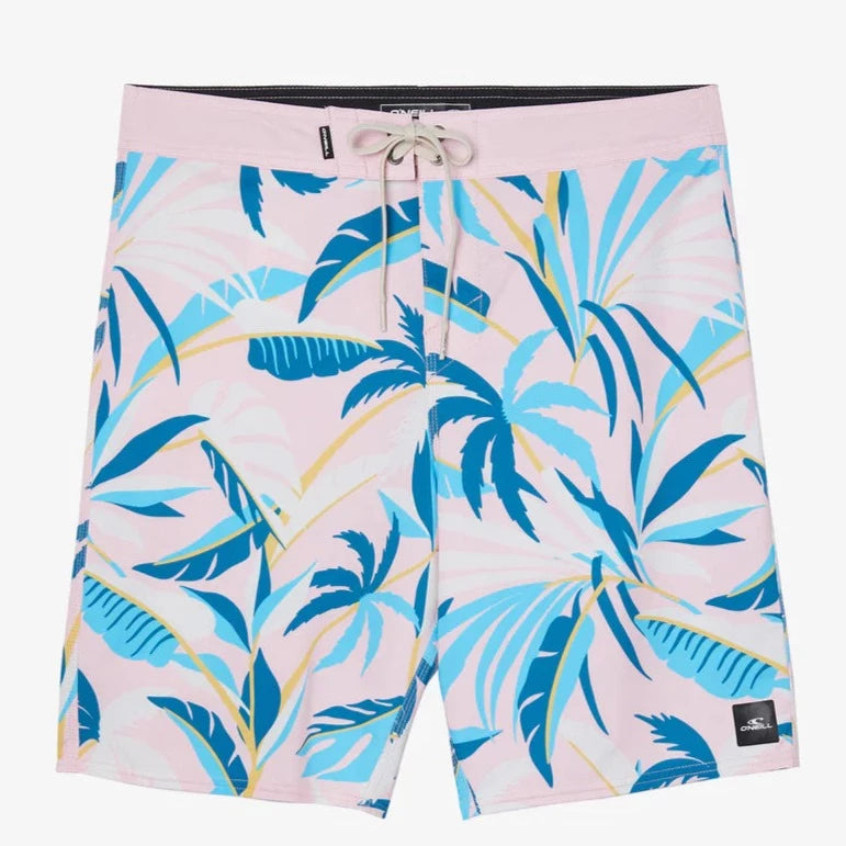 O'Neill Hyperfreak Mysto 20" Boardshorts - Pink Dust Mens Boardshorts
