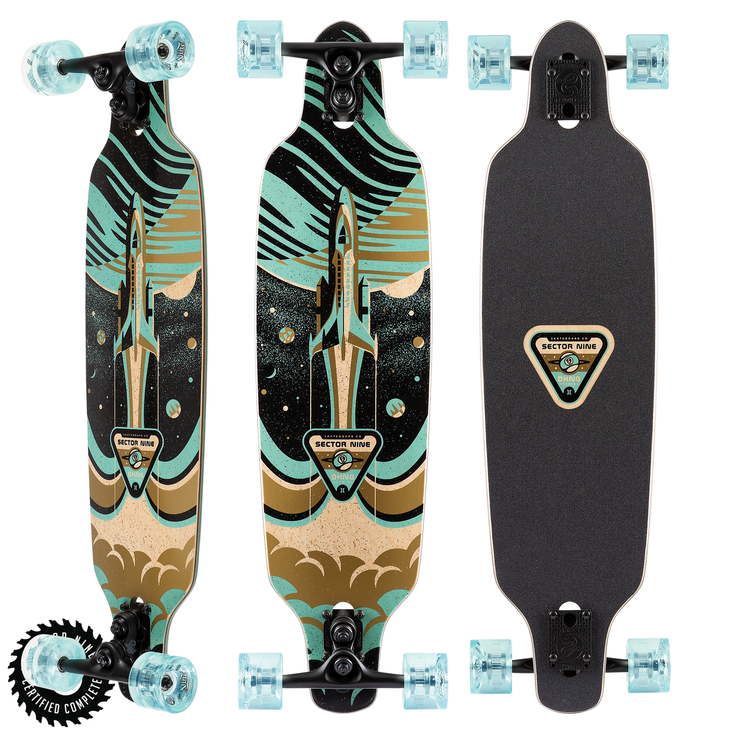Sector 9 Navigate 34" Complete Longboard Skateboard Longboard Complete