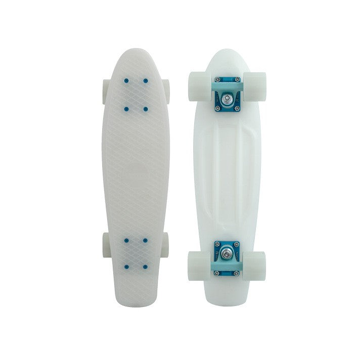 Penny 22" Complete Glow Series Glacial Blue/ Blue Complete Skateboard