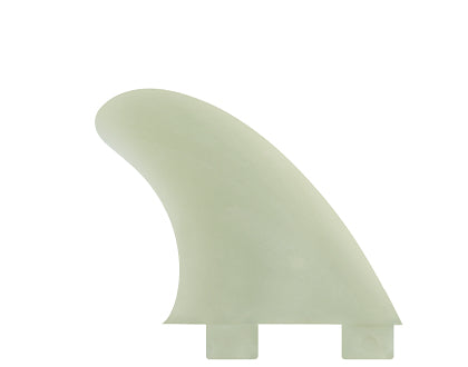 FCS GX Natural Glass Flex 2 Fin Set Fins
