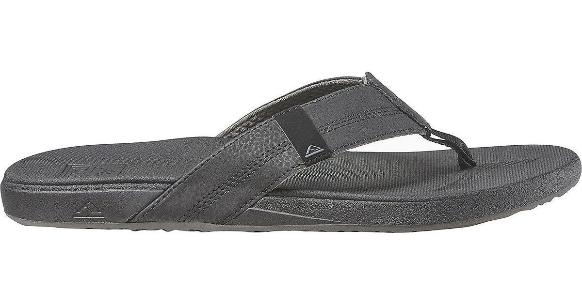 Reef Cushion Bounce Phantom Mens Sandal - Black Mens Footwear