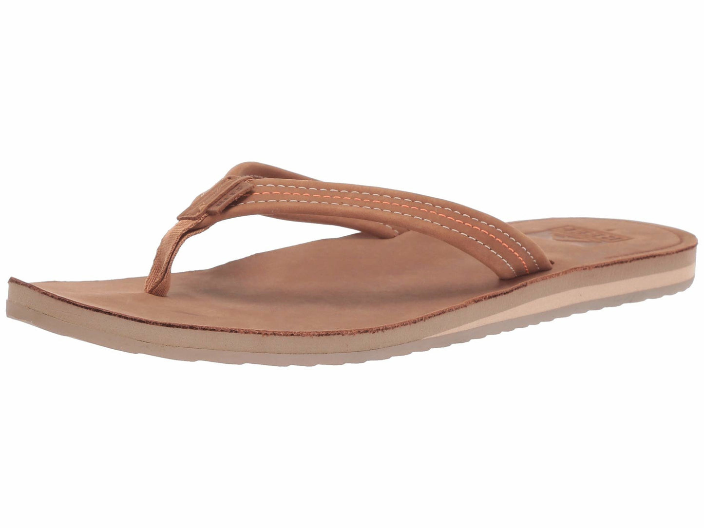 Reef Voyage Lite Leather Womens Sandals - Tobacco Womens Footwear