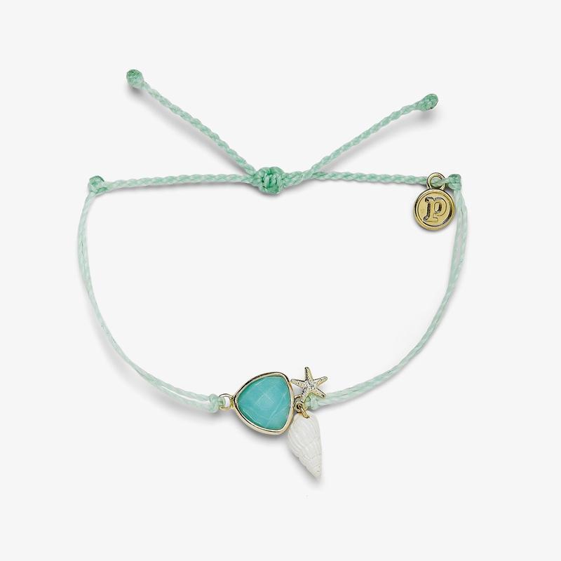 Pura Vida Riviea Charms Bracelet - Gold Winter Jewelry