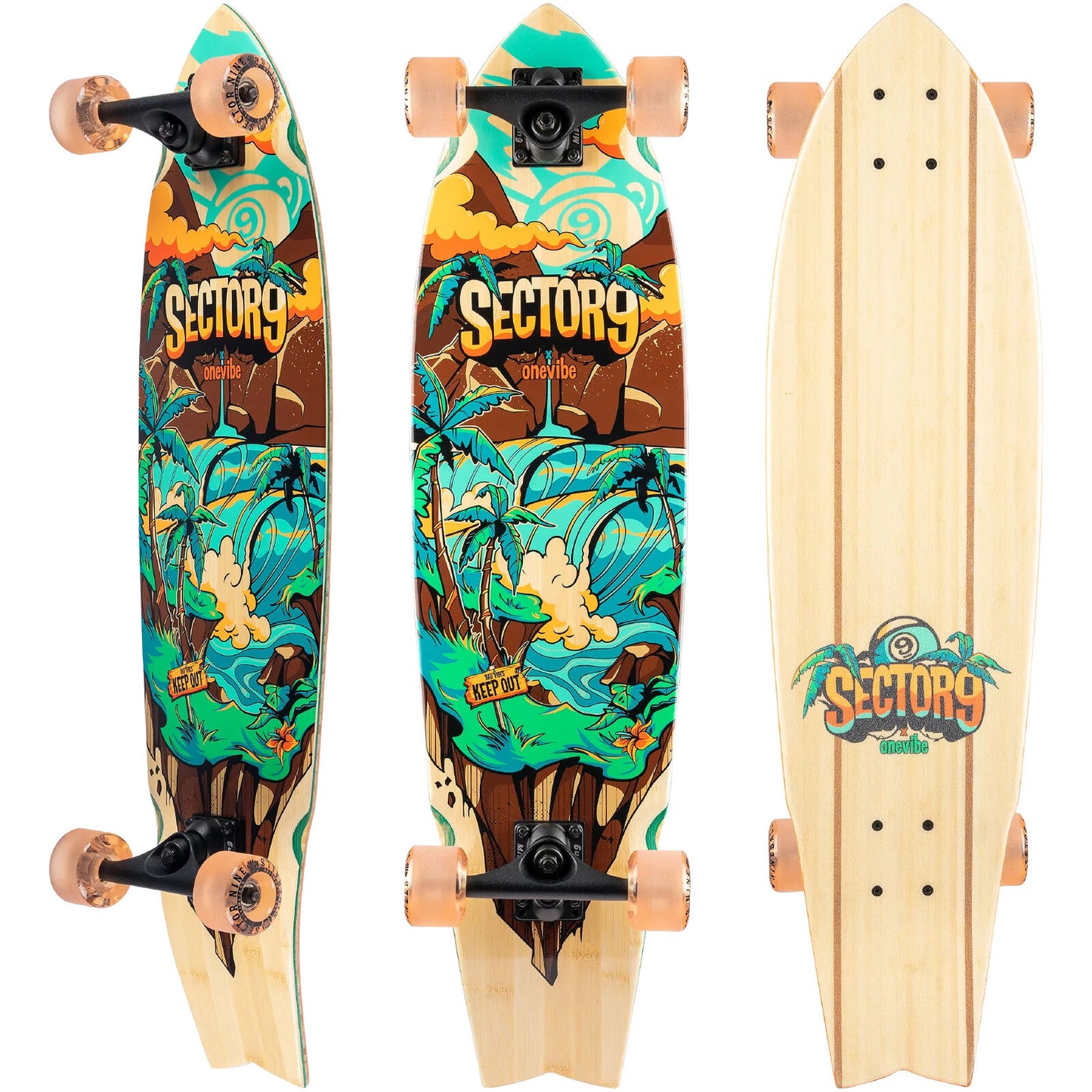 Sector 9 Snapper Hideout Complete Cruiser Skateboard Complete Skateboard