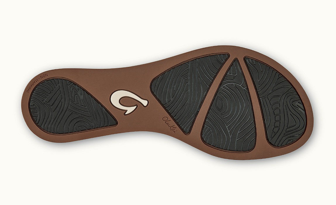Olukai Hi'ona Tan Tan Women's Leather Sandals 202873434 Womens Footwear