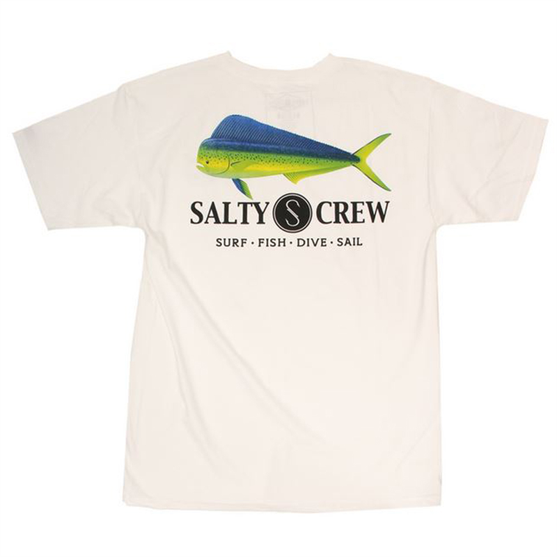 Salty Crew Mens Mahi T Shirt SS White 414103 Mens T Shirt XXL