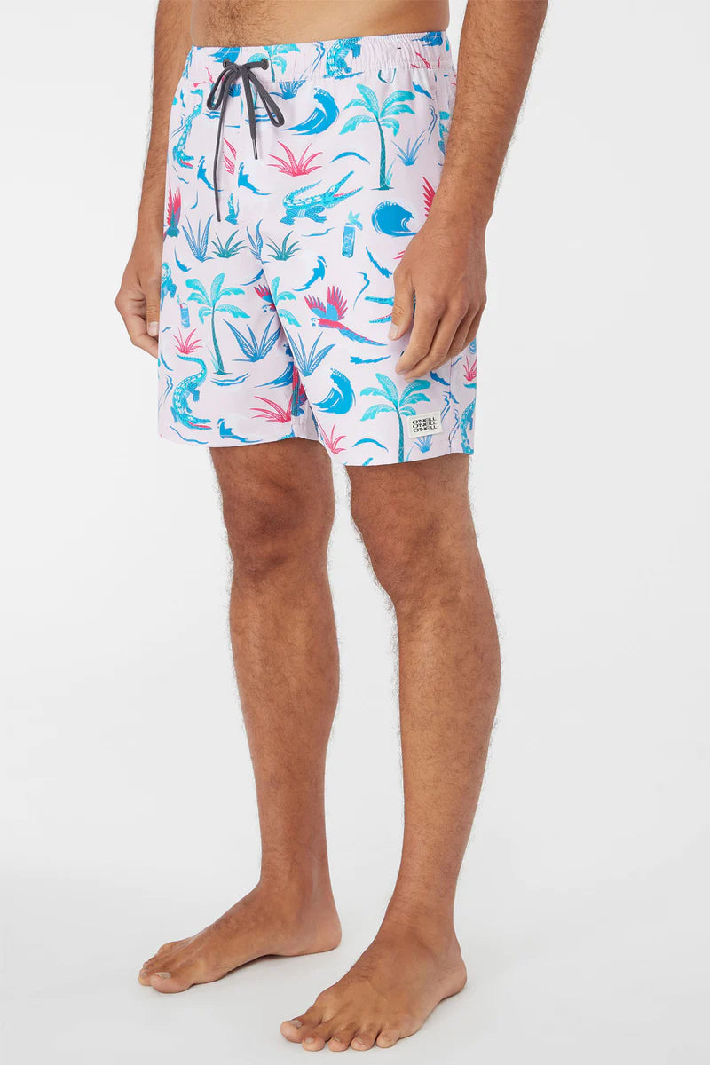 O'Neill See Ya Later Volley Shorts 17" - Haze Mens Boardshorts
