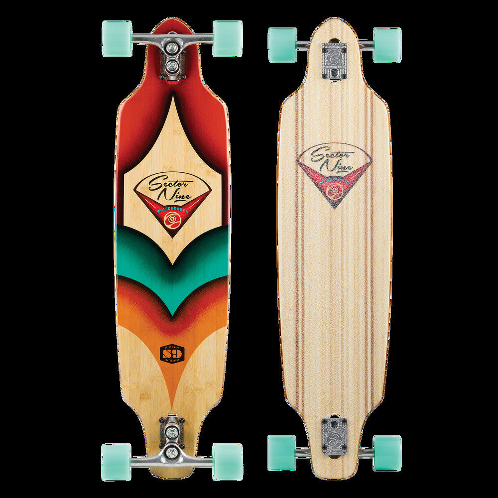 Sector 9 Sentinel II Complete Skateboard BBF1510C Longboard Complete