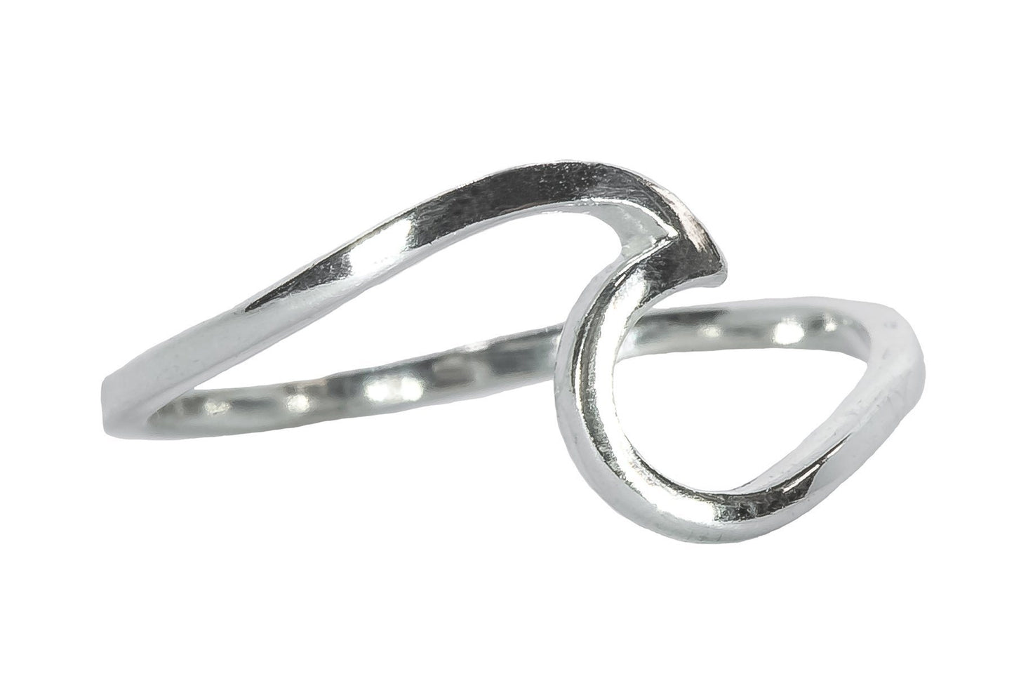 Pura Vida Silver Wave Ring - Silver Jewelry