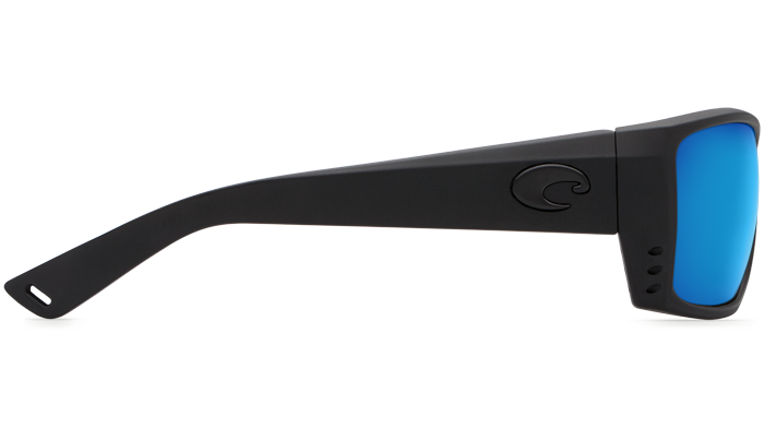 Costa Cat Cay Blackout Blue Mirror 580G Polarized Sunglasses Sunglasses