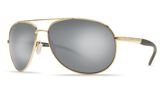 COSTA WINGMAN GOLD / Silver Mirror 580G GLASS POLARIZED SUNGLASSES WM26OSCGLP Sunglasses