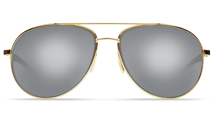 COSTA WINGMAN GOLD / Silver Mirror 580G GLASS POLARIZED SUNGLASSES WM26OSCGLP Sunglasses