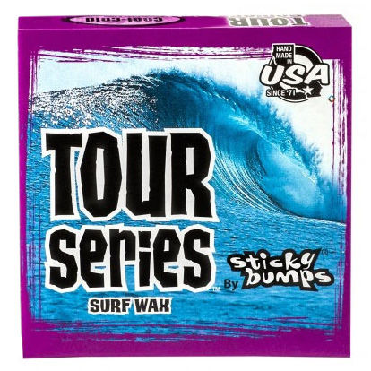 Surf Wax from Sex Wax, Sticky Bumps,, Tour Series, Super Sticky, Bubble Gum, Palmers Surf Wax Tour Series Cool