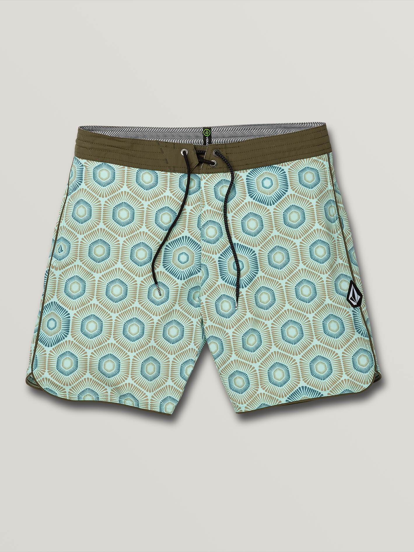 Volcom Sun Medallion Stoney Mens Boardshorts - Resin Blue Mens Boardshorts