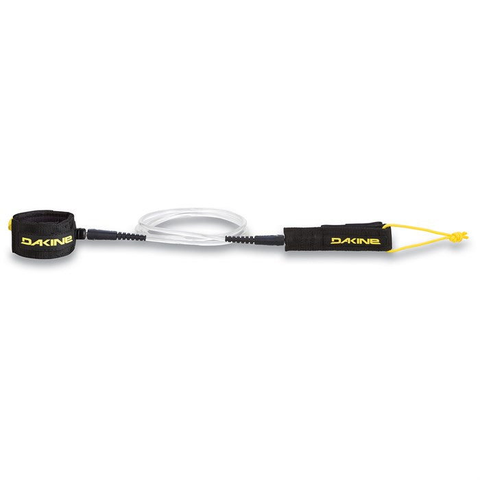 Dakine Superlite 6'x1/4" Hollow Surfboard Leash - Clear Surf Leash