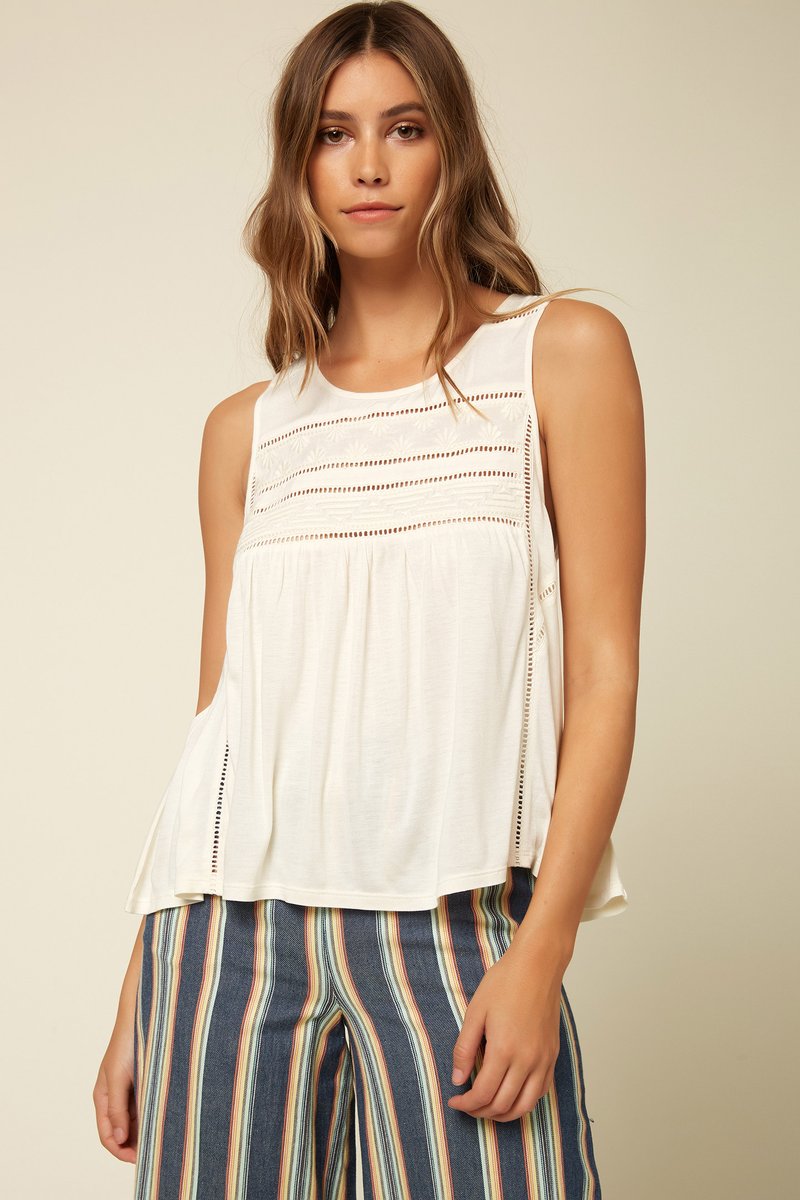 Oneill Tokeen Top - Winter White Womens Top
