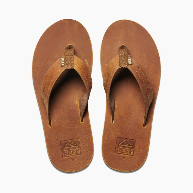 Reef Voyage Le Mens Sandals - Brown Bronze Mens Footwear
