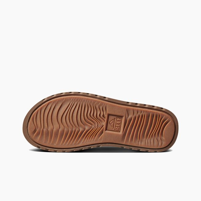 Reef Voyage Le Mens Sandals - Brown Bronze Mens Footwear