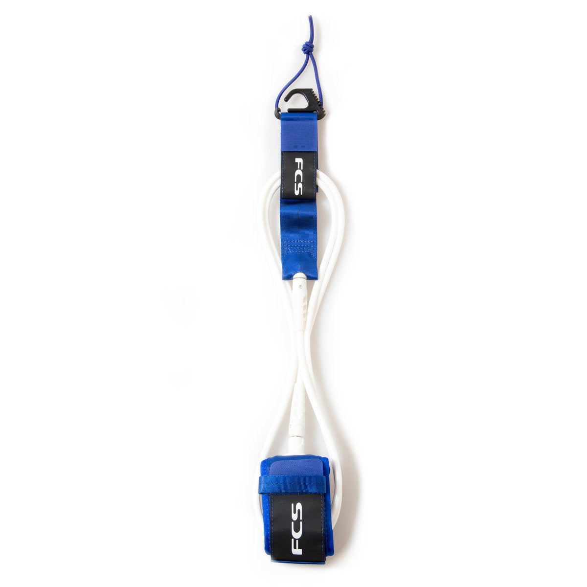 FCS II 8' Regular Essential Surfboard Leash - Assorted Colors surf leash Cobalt