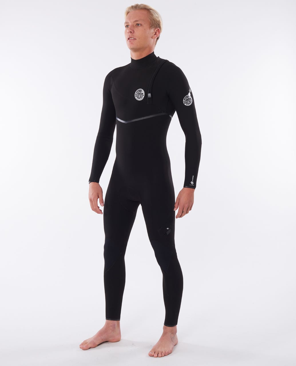 Rip Curl E Bomb 2/2mm Zip Free Full Wetsuit - Black Wetsuit
