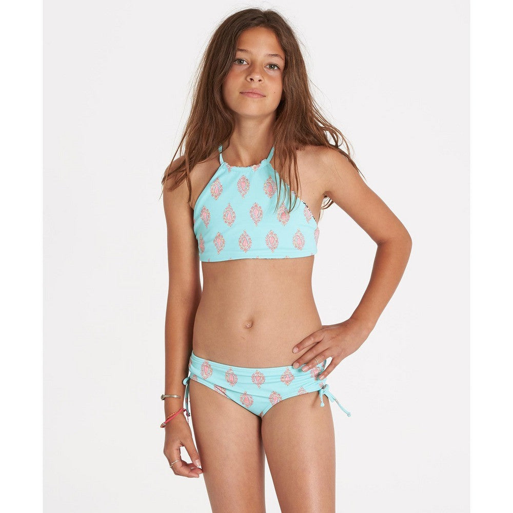 Billabong Samsara Hi Neck Girls Bathingsuit Set Y212JSAM-MUL youth swimwear