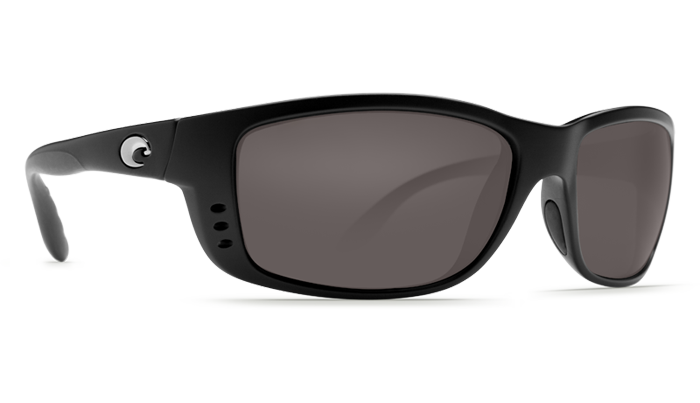 Costa Del Mar Zane Blackout Gray 580P Sunglasses Sunglasses