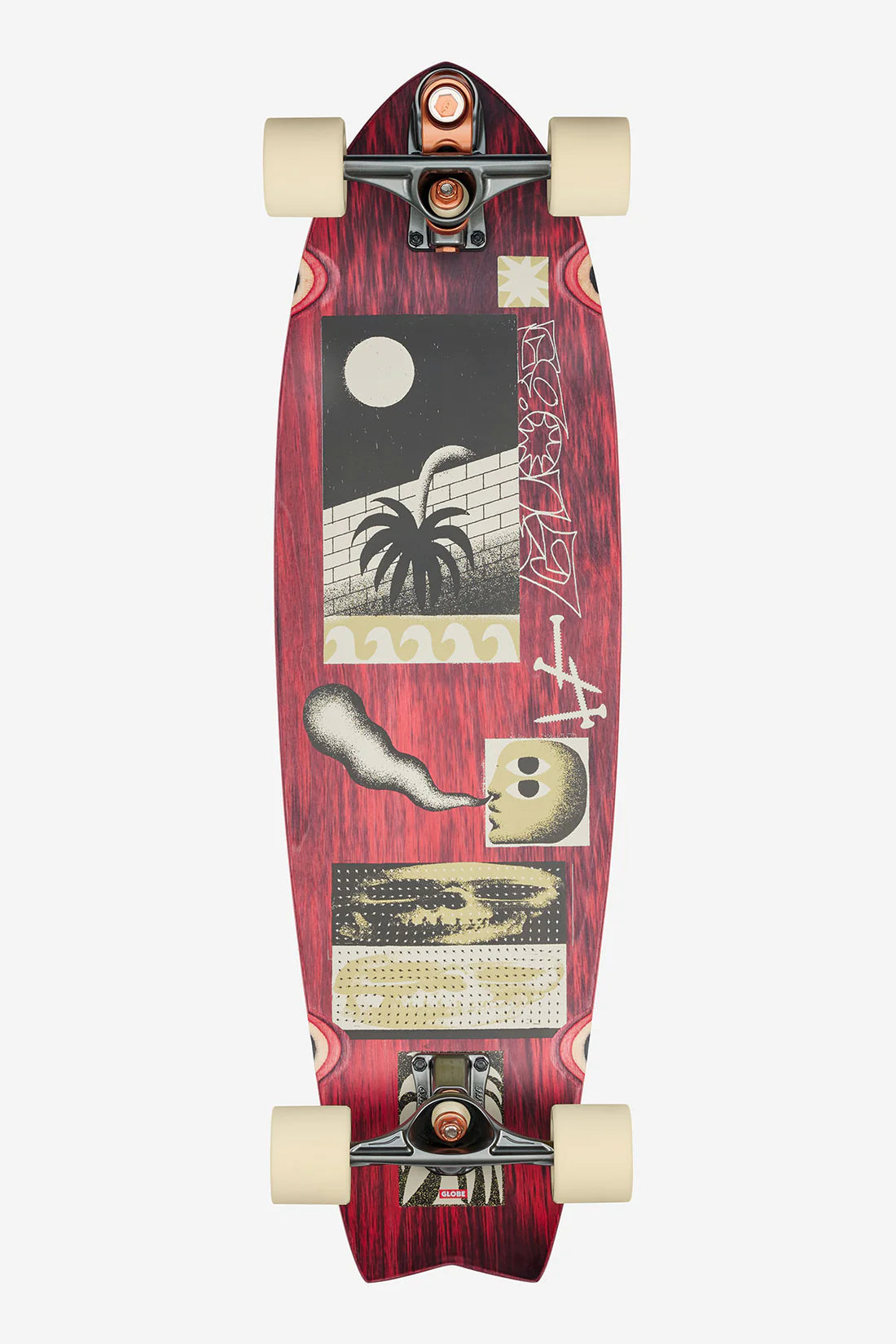Globe Chromatic 33" Surf Skate Skateboard - SS Last In Longboard Skateboard Surf Skate Last In