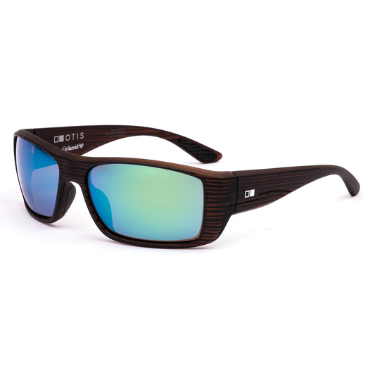 Otis Coastin Slim Polarized Sunglasses - Woodland L.I.T. Green Mirror Sunglasses