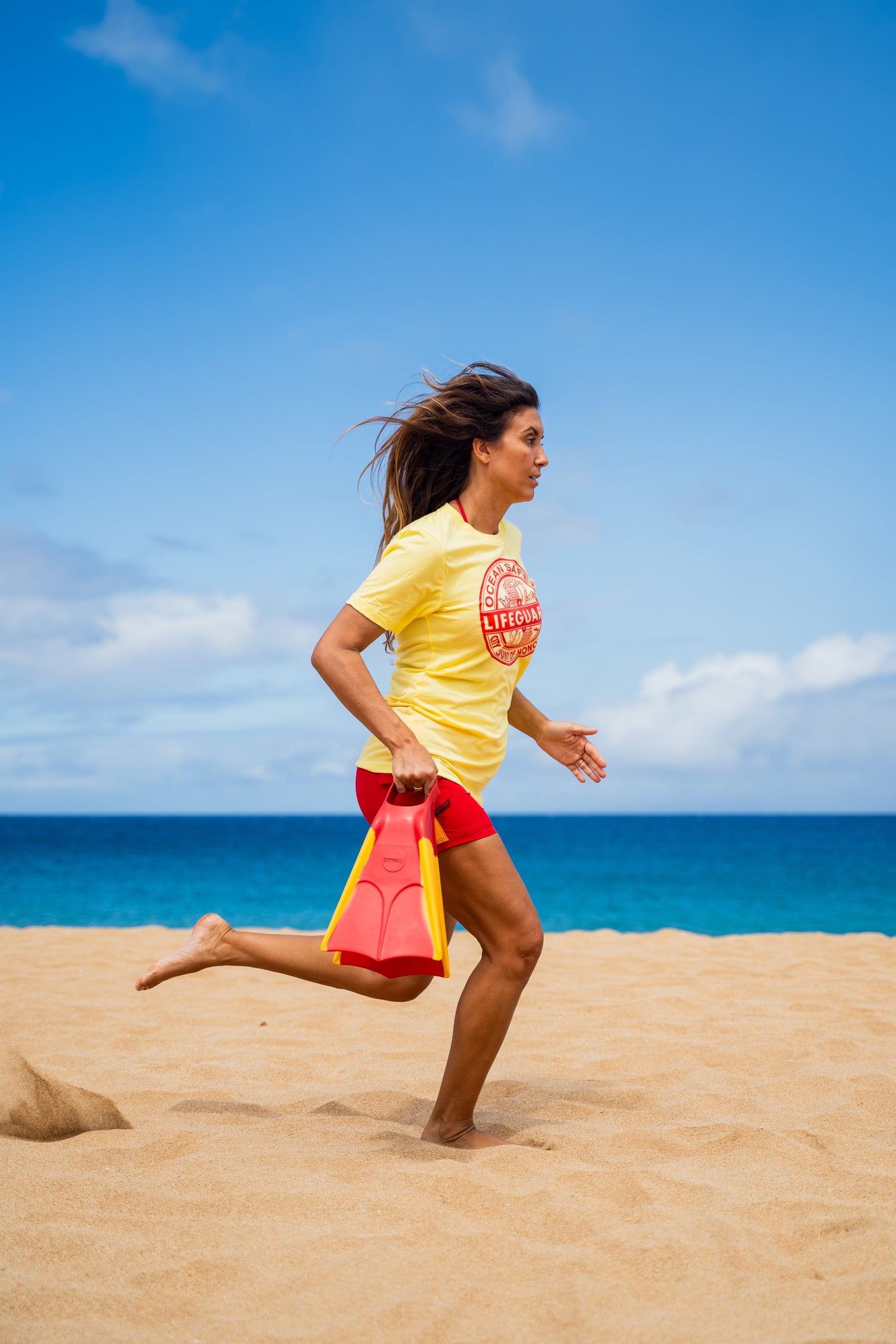 DORSAL Lifeguard Floating Swimfins (Flippers) Swim Fins