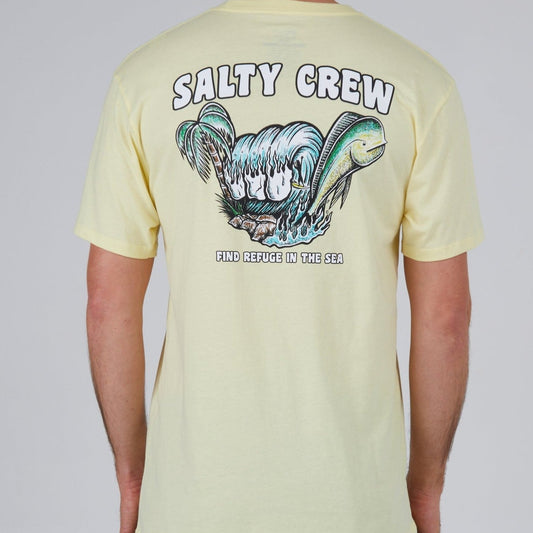 Salty Crew Shaka Premium Men's S/S Tee- Banana Mens T Shirt