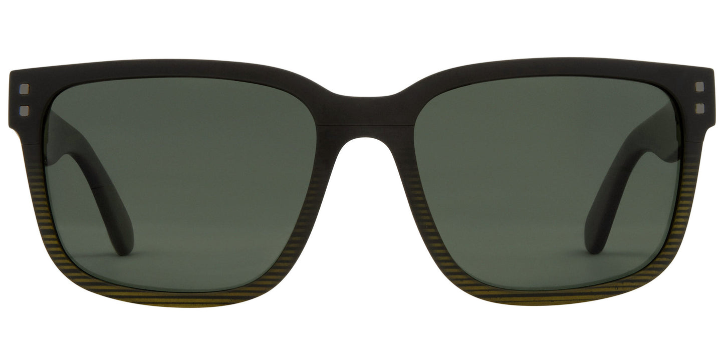 Carve Sunglasses Rivals XL Polarized - Black Olive Streak Sunglasses