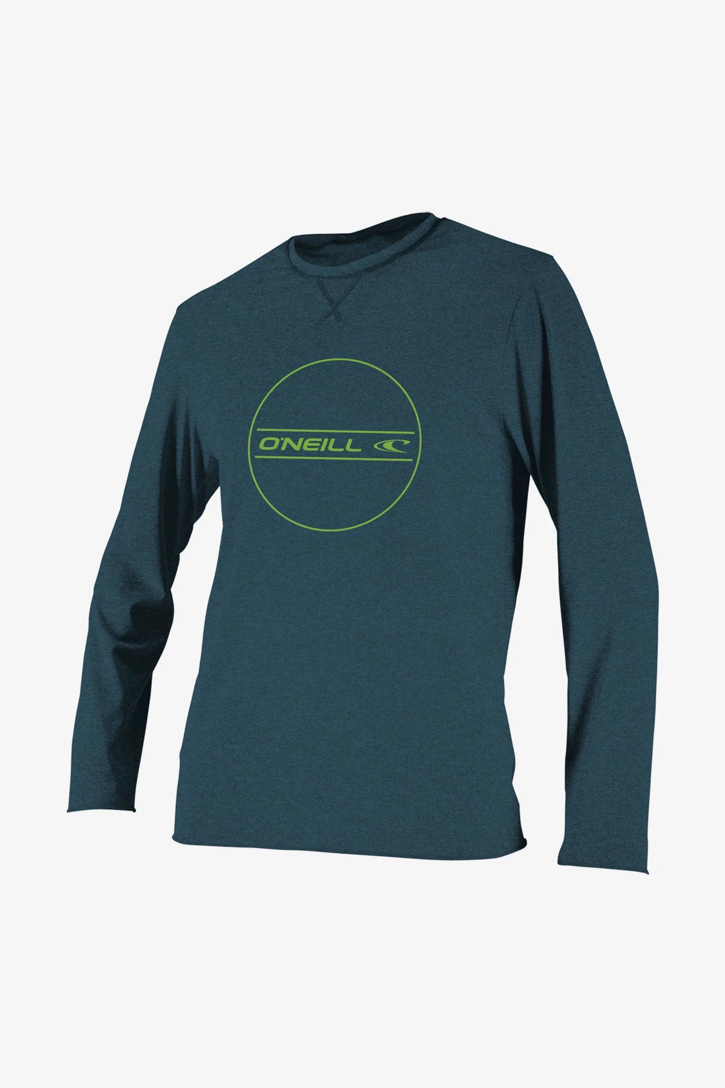 Oneill Youth Hybrid Rashguard Surf Tee L/S - Navy Heather 4679 youth rashguard