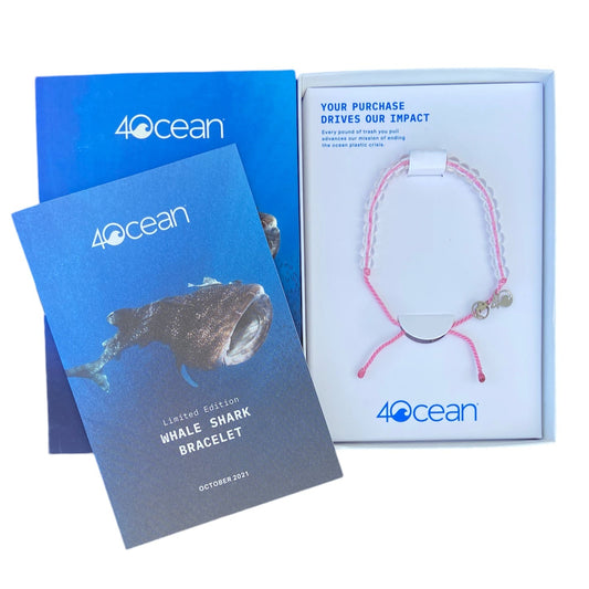 4Ocean Limited Box Set Whale Shark Beaded Bracelet - Pink Jewelry