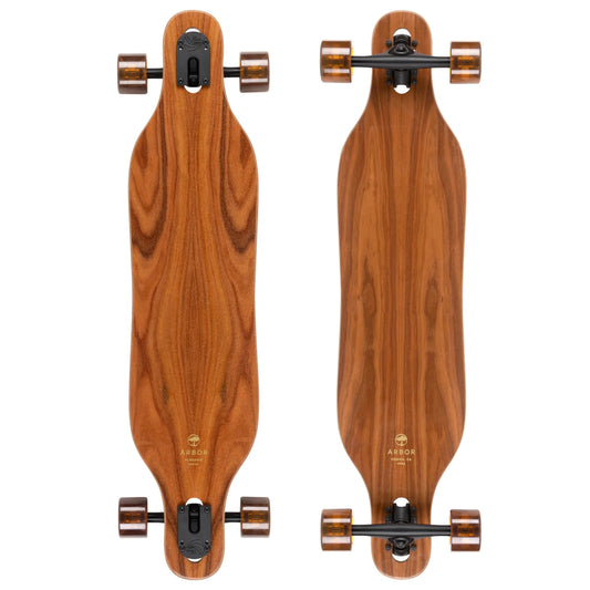 Arbor Flagship Axis drop thru 37" Skateboard - Wood Longboard Skateboard