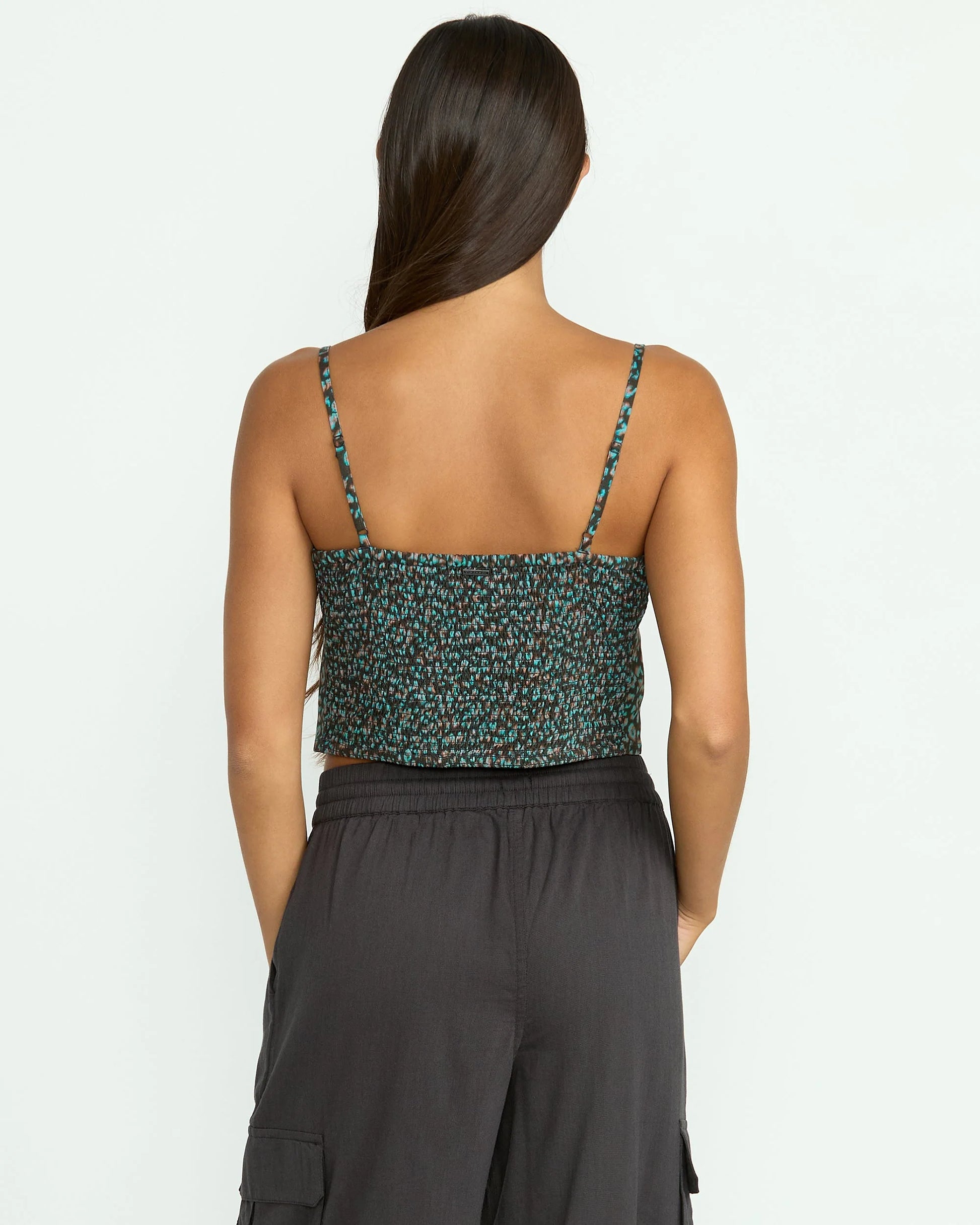 Volcom Women's Lived In Beach Pant Cargo - Black womens pants