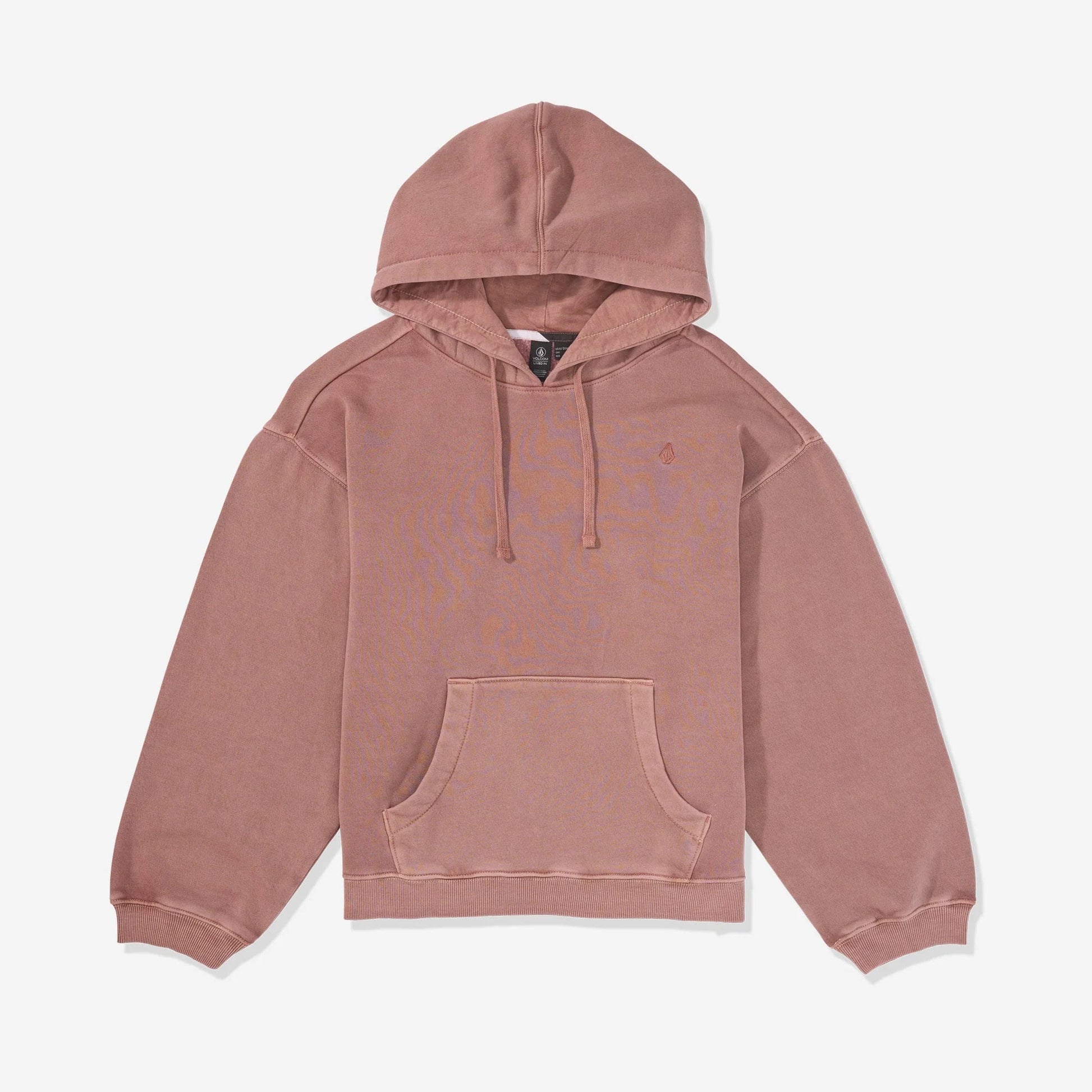 Volcom Women's Stone Soft Pullover Hoodie - Desert Taupe womens hoodie