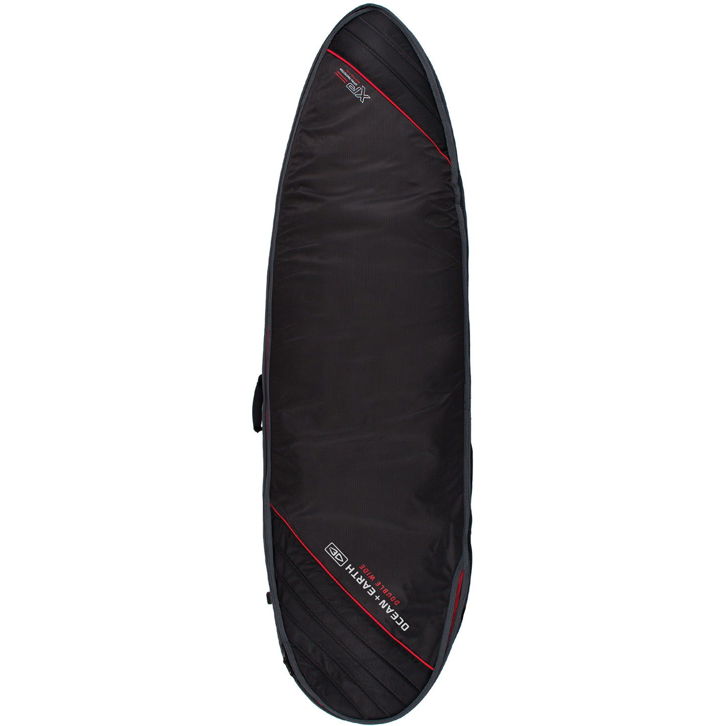 Ocean and Earth 6'4 Double Wide Board bag -Cover- Black surfboard bag