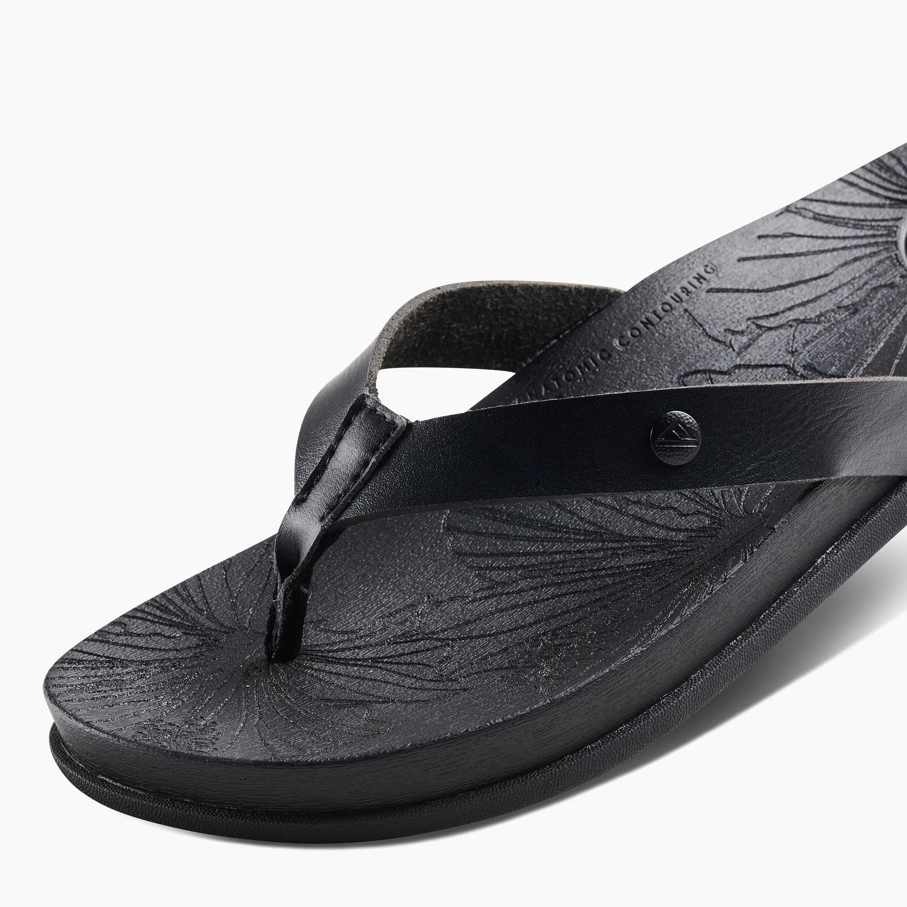 Reef Cushion Porto Cruz Women's Sandals - Black Womens Footwear