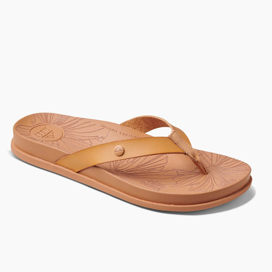 Reef Cushion Porto Cruz Women's Sandals - Natural Womens Footwear