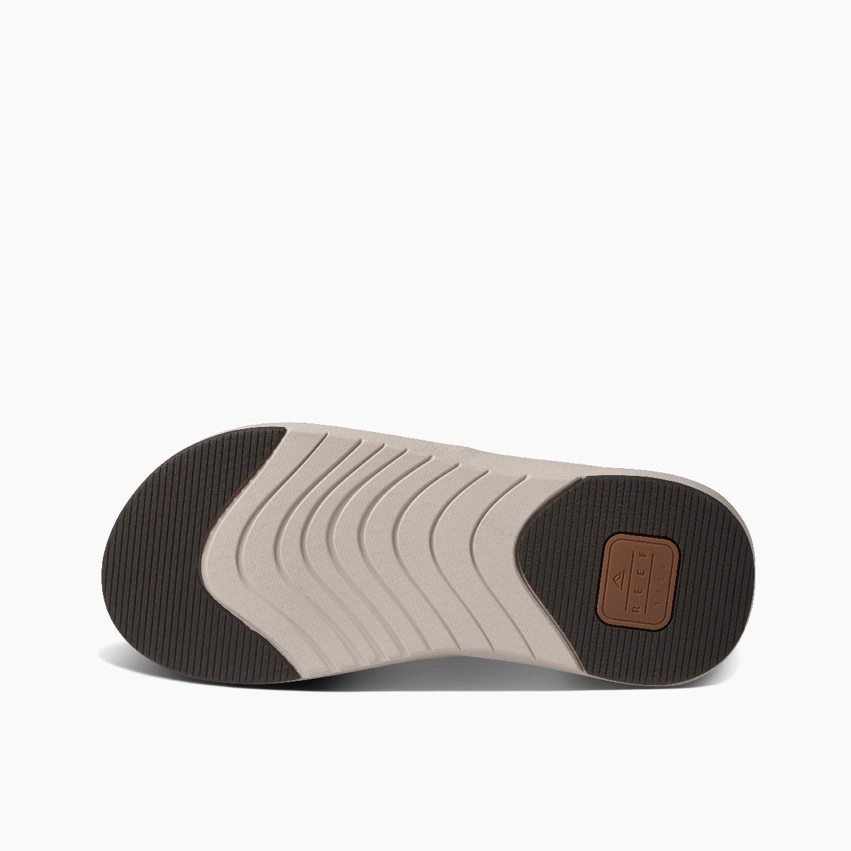 Reef Cushion Norte Comfort Sandals - Tan Grey Mens Footwear